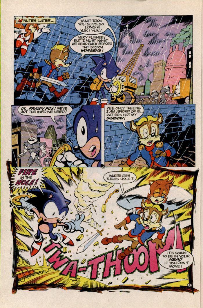 Sonic - Archie Adventure Series September 1996 Page 2